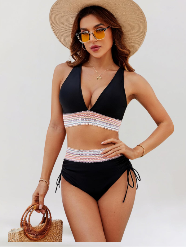 Eleanor | High-Waisted Bikini Set with Tummy Control