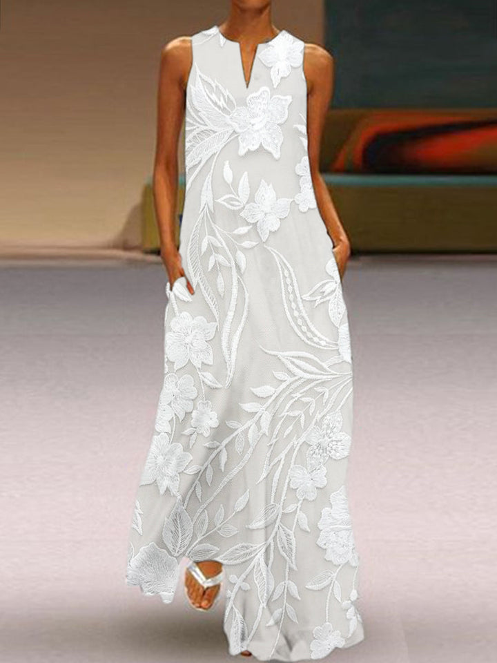 Maxi | Luxe Printed Dress