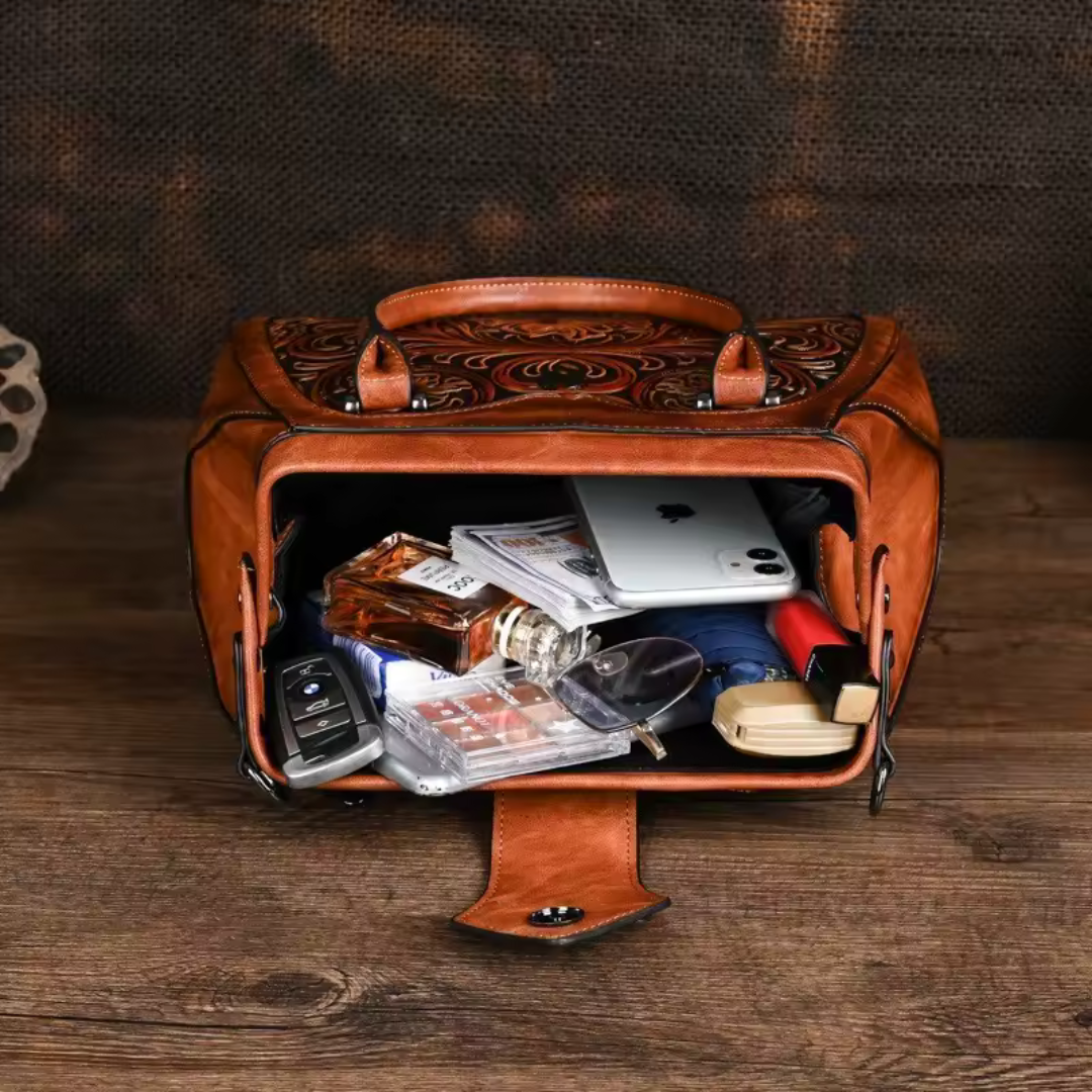 Florina | Leather handbag