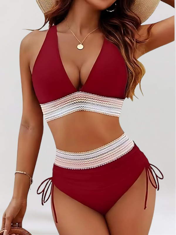 Eleanor | High-Waisted Bikini Set with Tummy Control