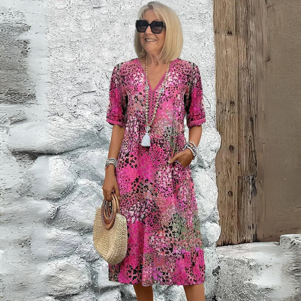 Alysa | Flowing Midi Dress