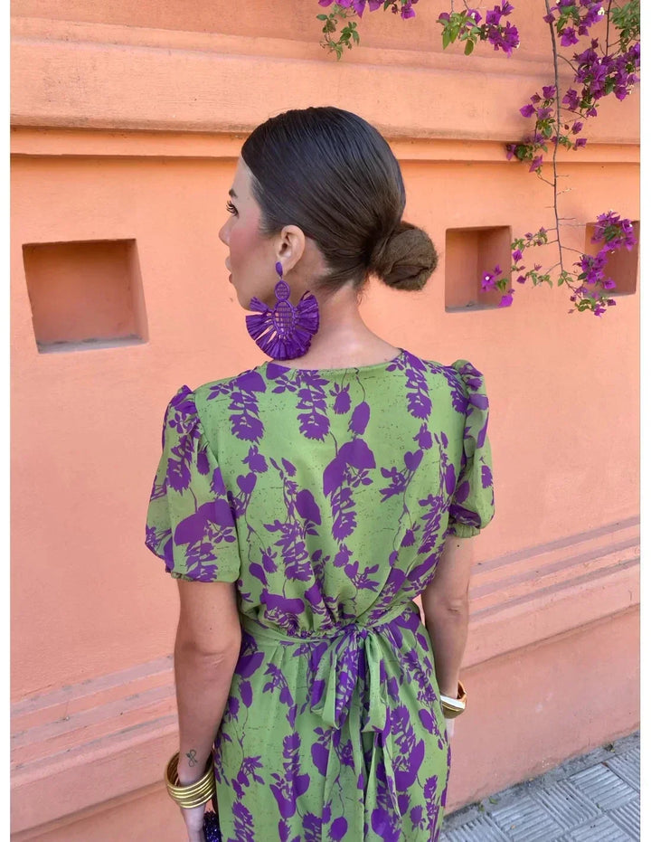 Melys | Abito Elegante Stampato