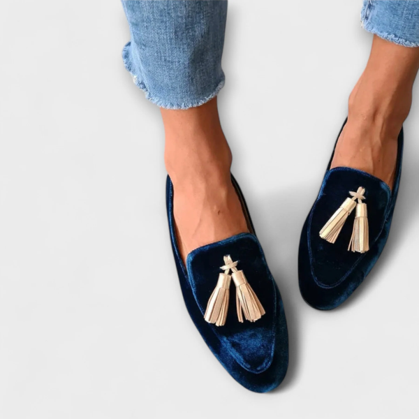 Karen | Vintage-inspired loafers with fringe