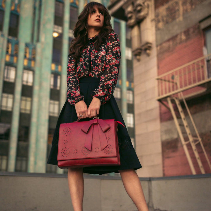 Bernadette |  Shoulder bag with bows