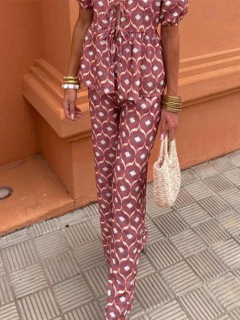 Milani | Completo Casual Stampato