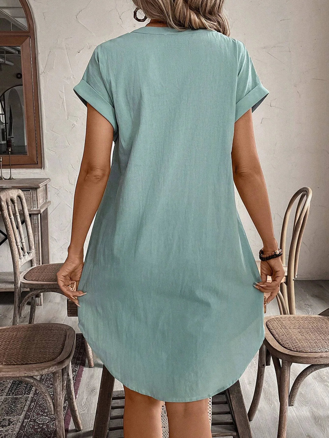 Giada | Sleeve Shirt Dress
