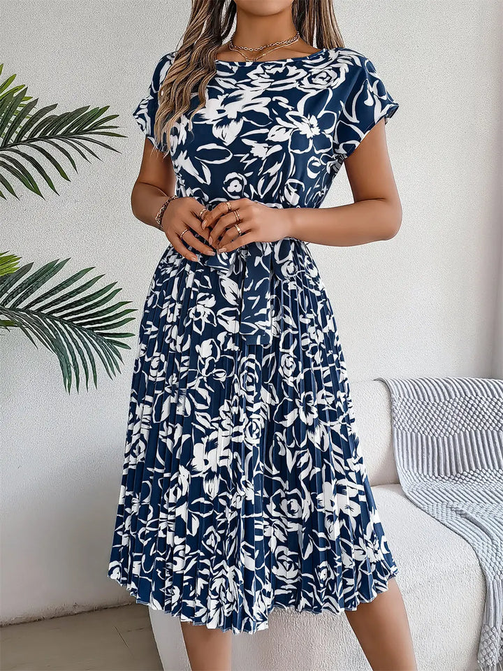 Dina | Elegant Floral Dress