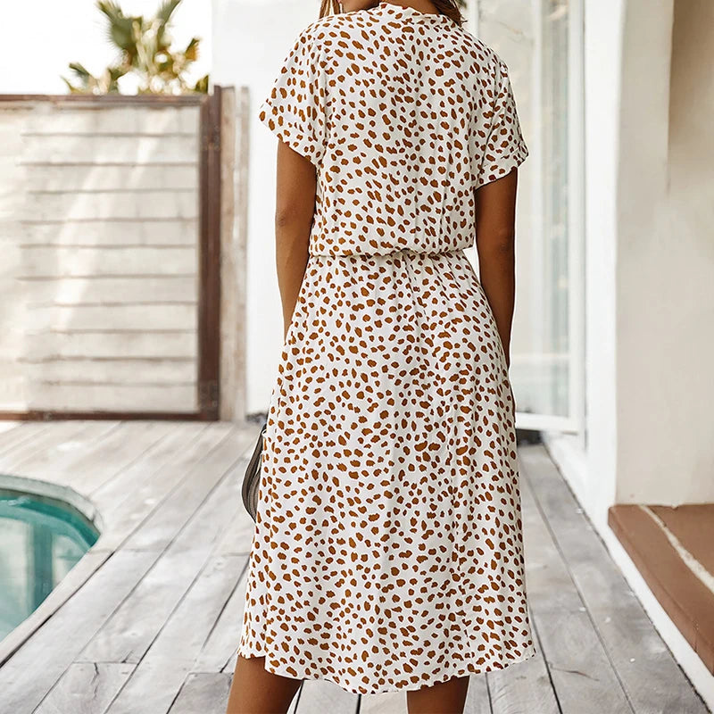 Mae | Pattern Summer V-Neck Dress