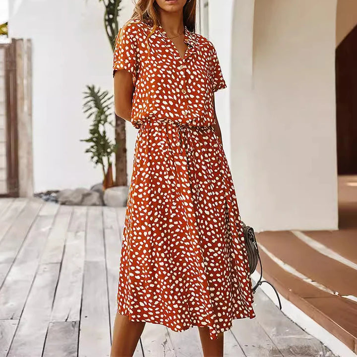 Mae | Pattern Summer V-Neck Dress