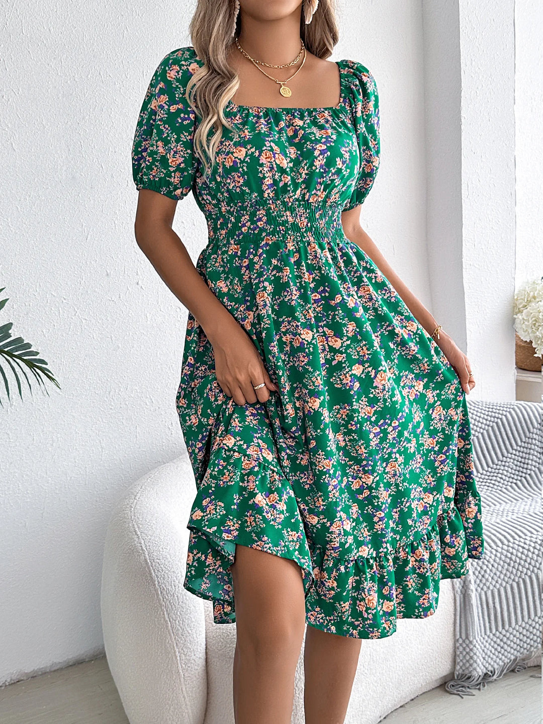 Olivia | Floral Summer Dress