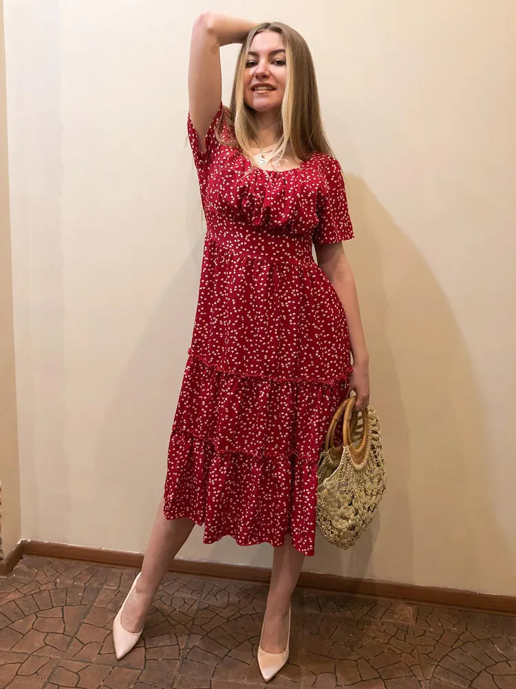 Gianna | Casual Pattern Dress