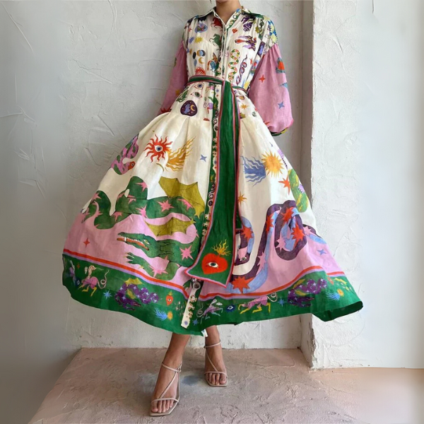 Sarah | Elegant Italian Dress