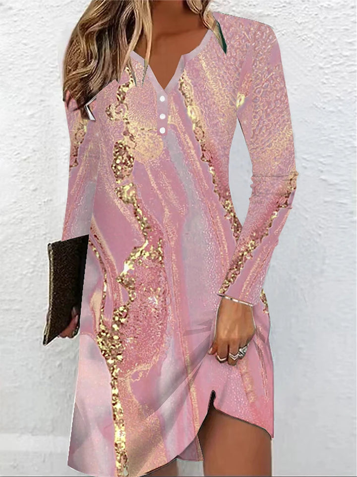 Elisa | Elegant V-Neck Dress