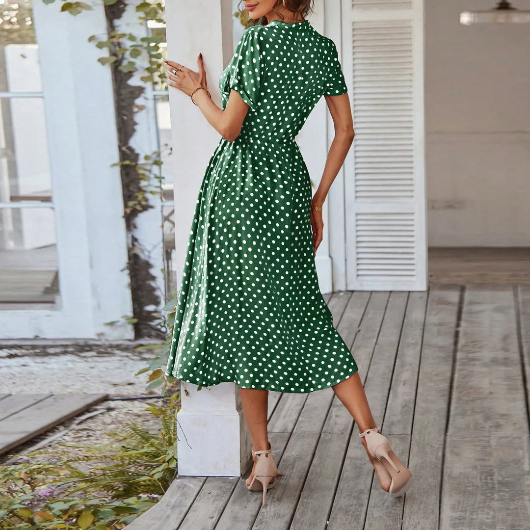 Dona | V-Neck Maxi Dress