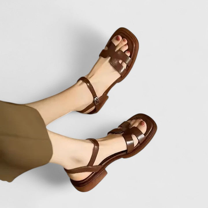 Elina | Sophisticated Flat Sandals