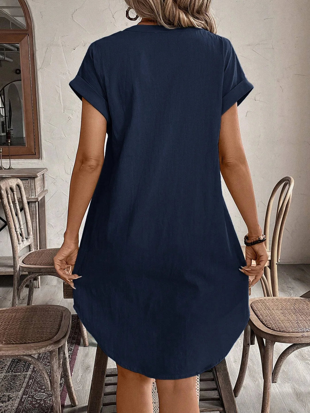 Giada | Sleeve Shirt Dress