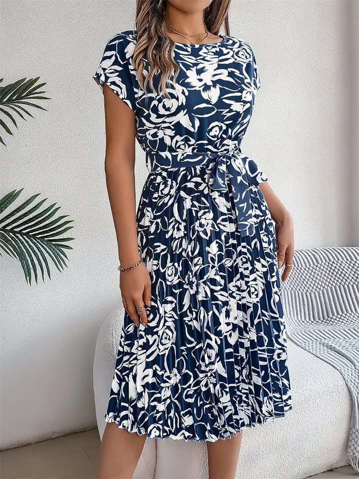 Dina | Elegant Floral Dress