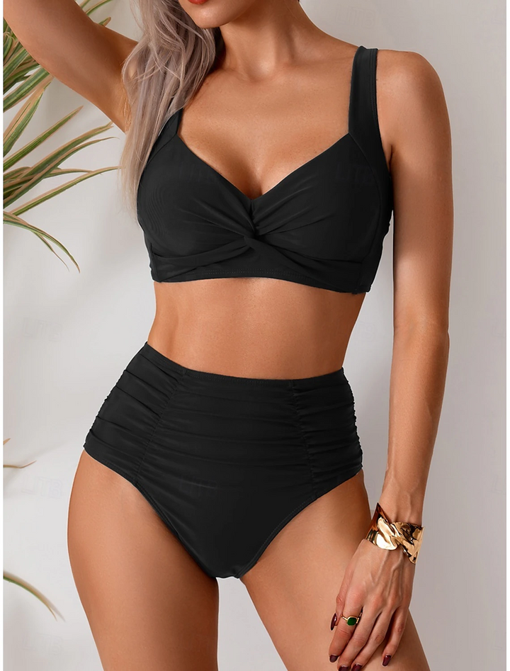 Claire | Ruched Fabric Bikini